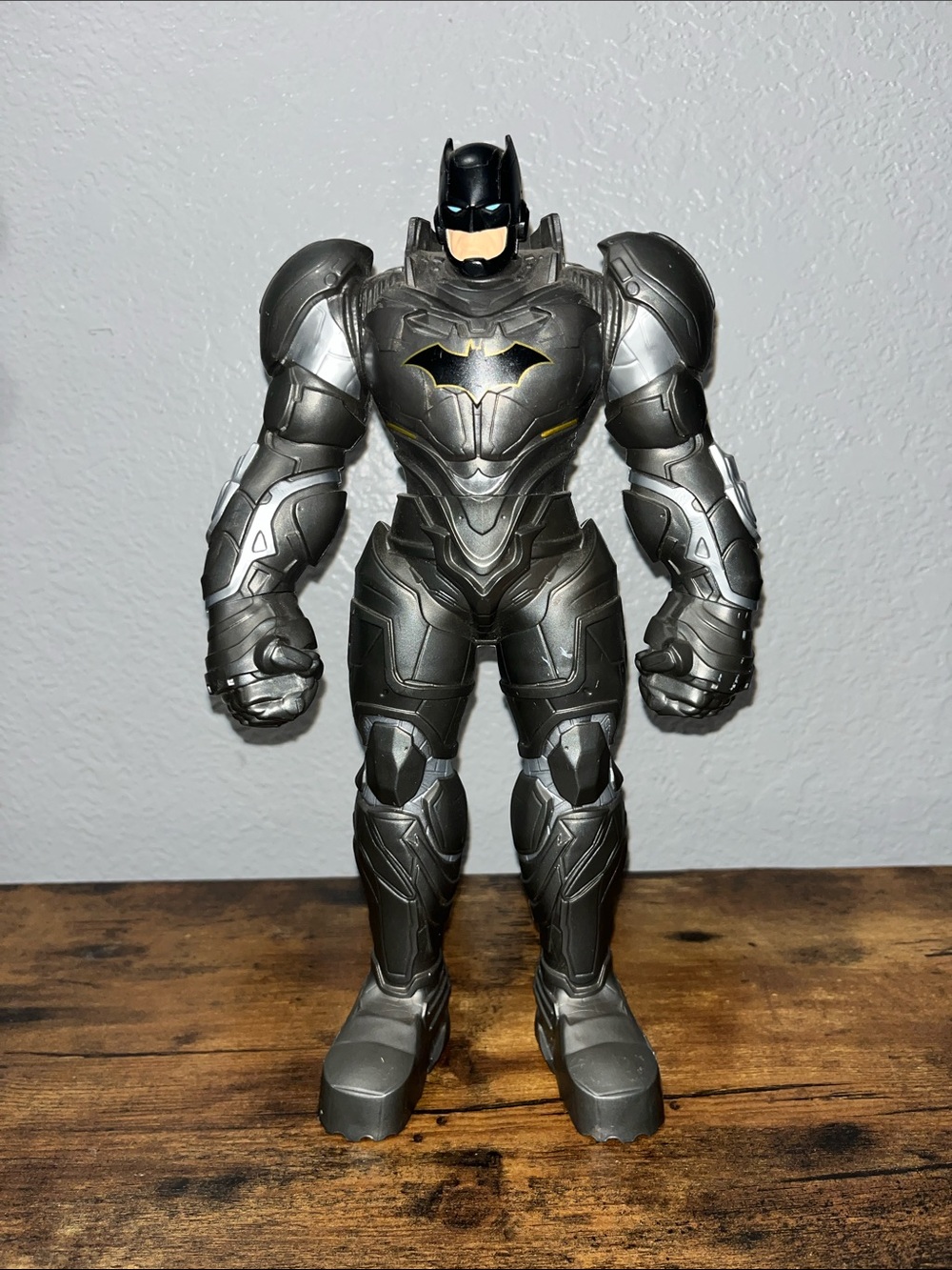 Batman Figure in Gunmetal Gray with Black accents